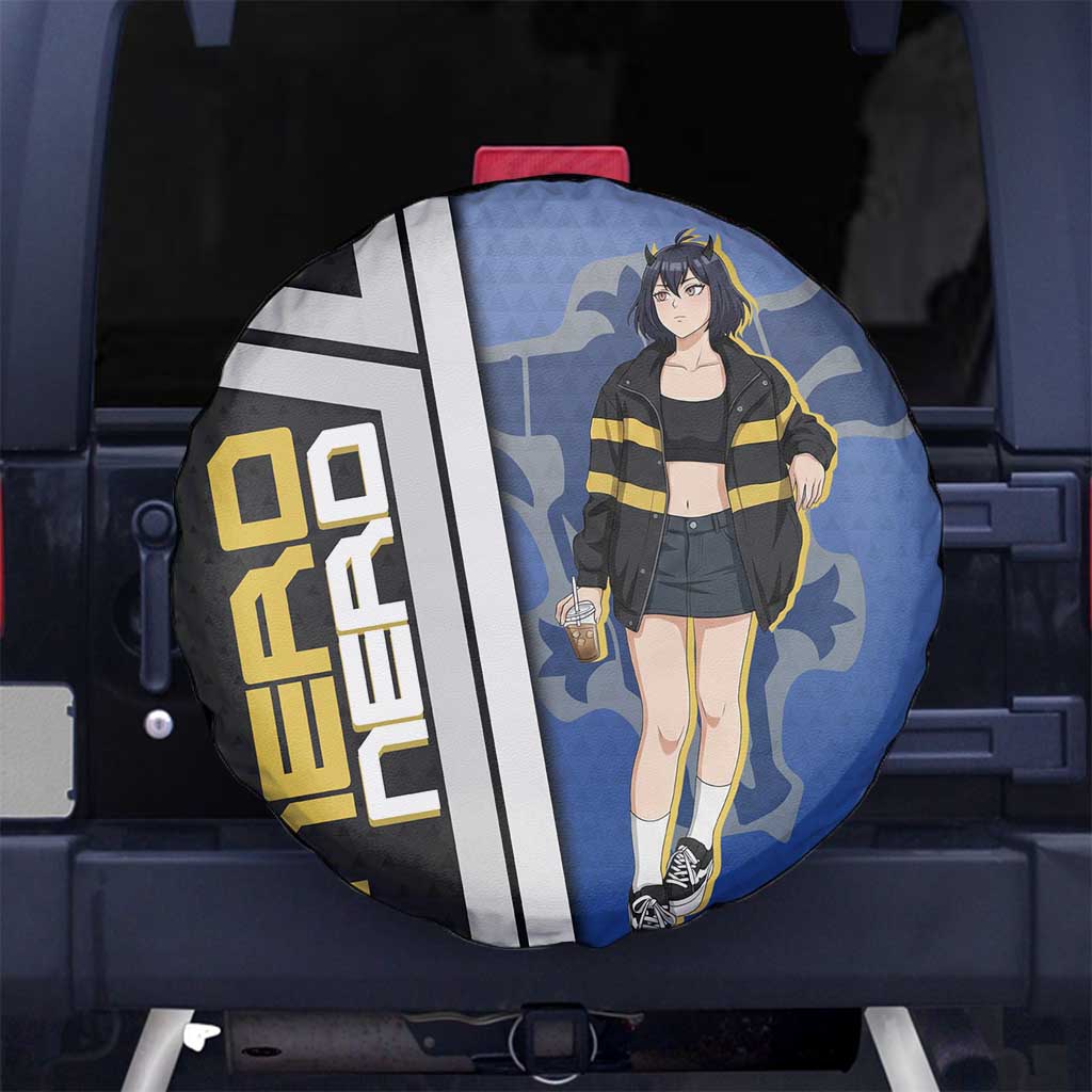 Black Clover Nero Spare Tire Cover Anime Illustration Style