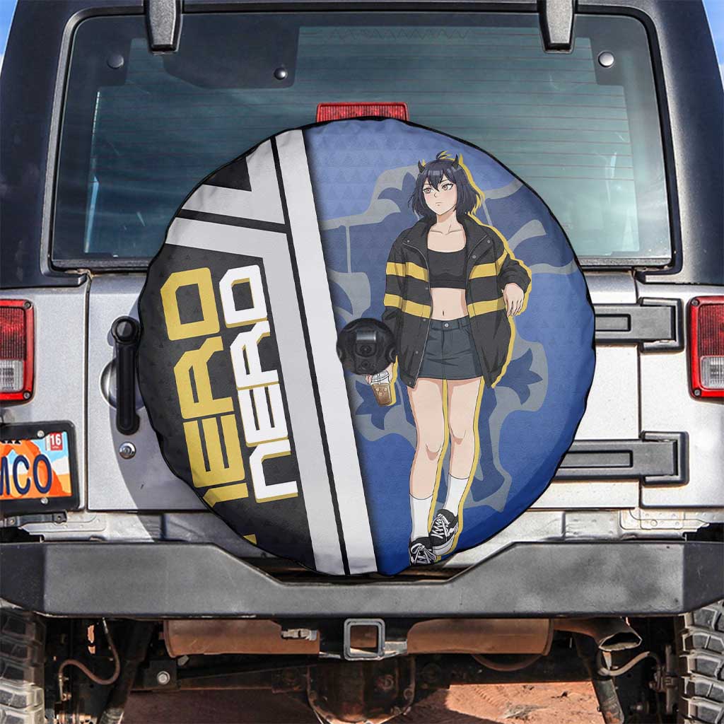 Black Clover Nero Spare Tire Cover Anime Illustration Style
