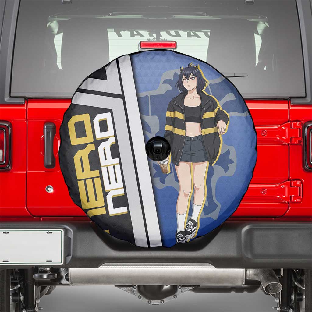 Black Clover Nero Spare Tire Cover Anime Illustration Style