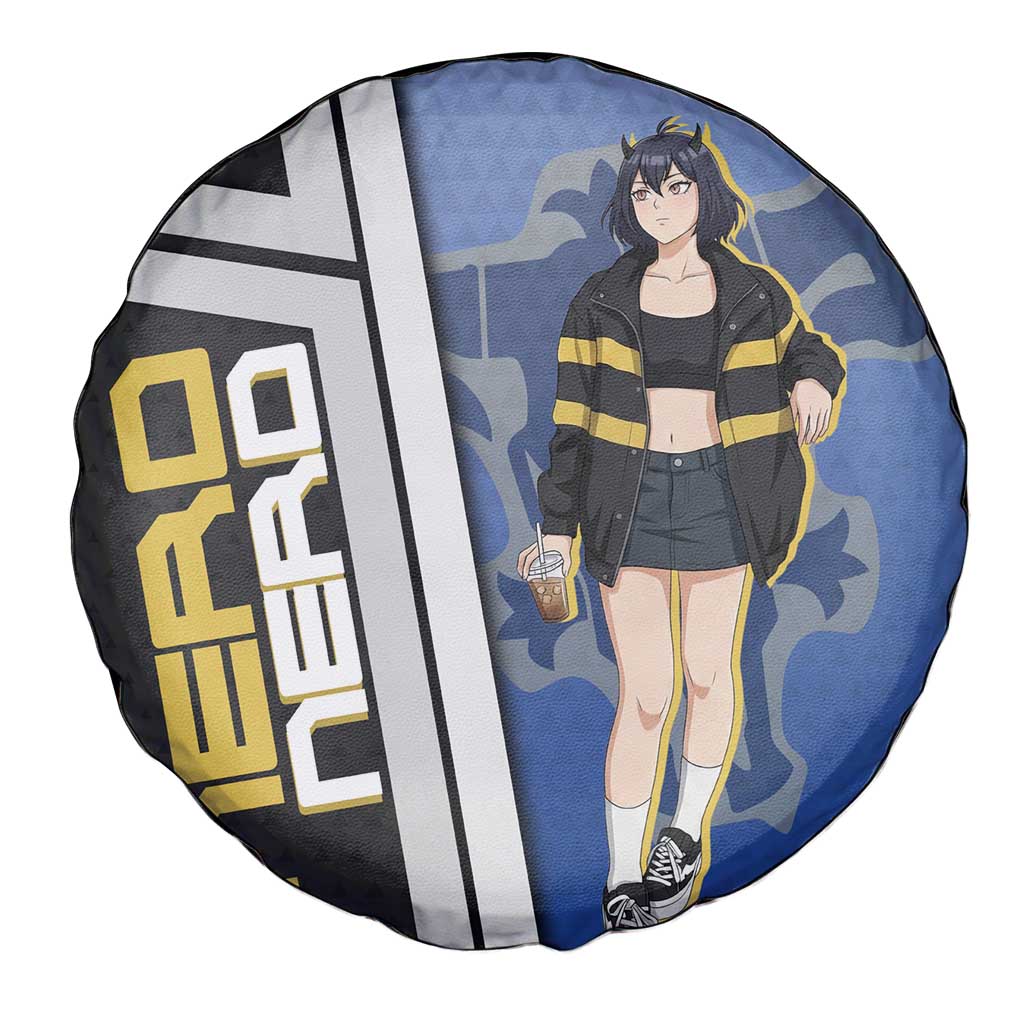 Black Clover Nero Spare Tire Cover Anime Illustration Style