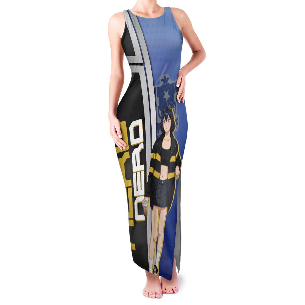 Black Clover Nero Tank Maxi Dress Anime Illustration Style