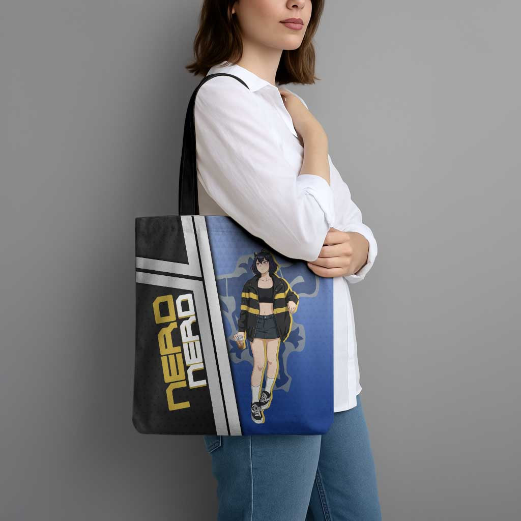 Black Clover Nero Tote Bag Anime Illustration Style