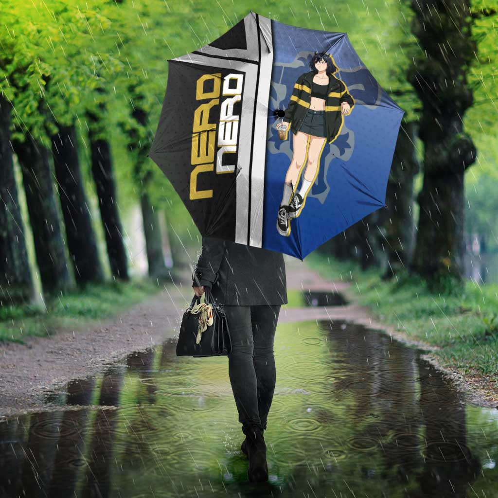 Black Clover Nero Umbrella Anime Illustration Style