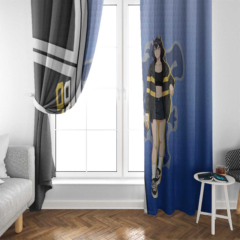 Black Clover Nero Window Curtain Anime Illustration Style