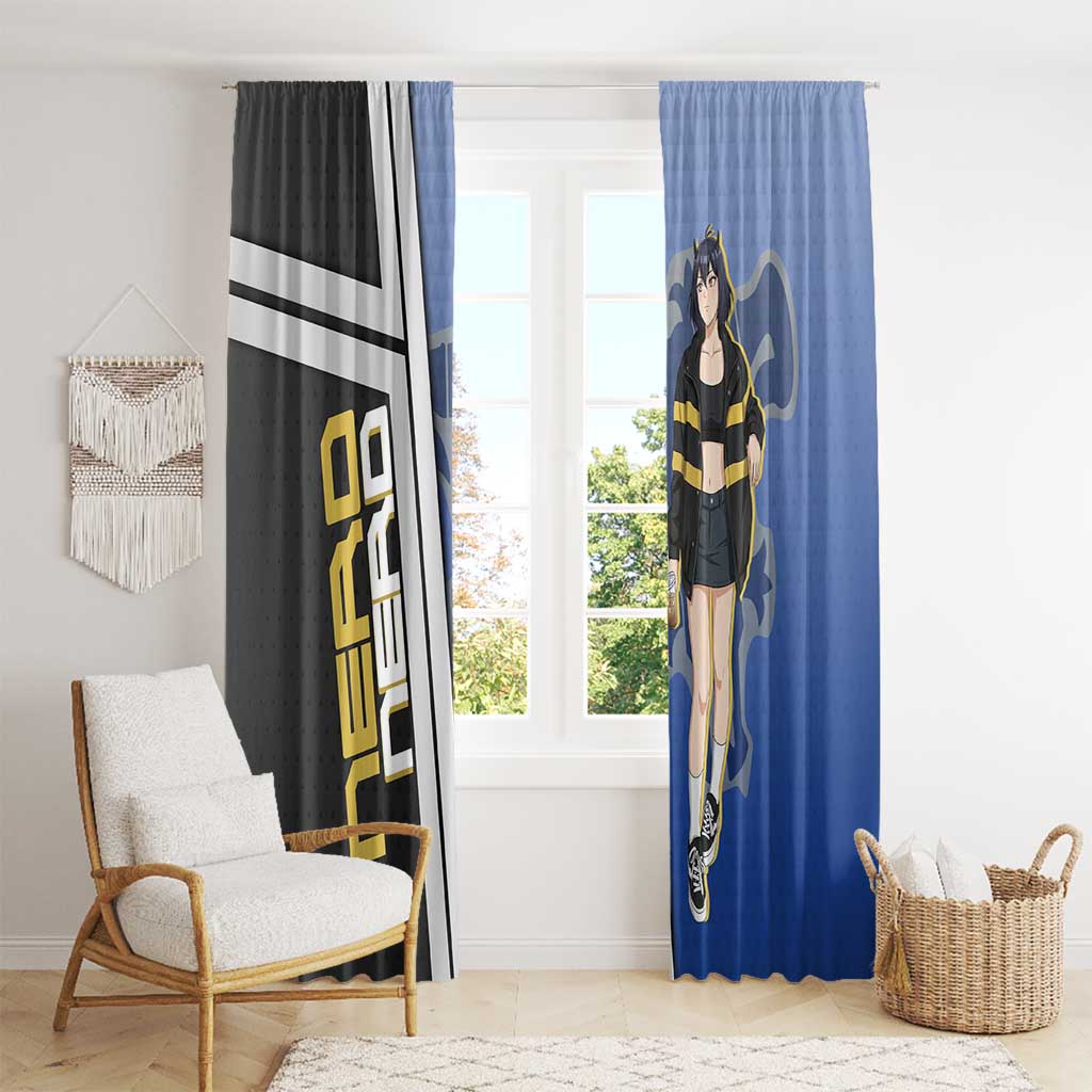 Black Clover Nero Window Curtain Anime Illustration Style