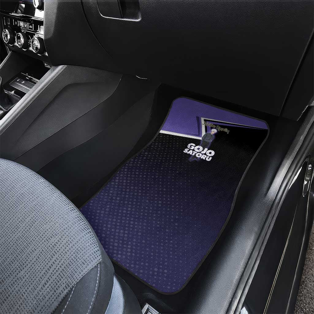 Gojo Satoru Car Mats Bold Anime Poster Style