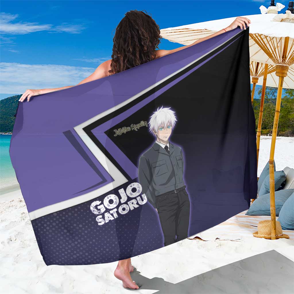 Gojo Satoru Sarong Bold Anime Poster Style