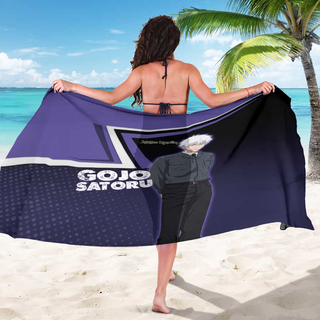 Gojo Satoru Sarong Bold Anime Poster Style