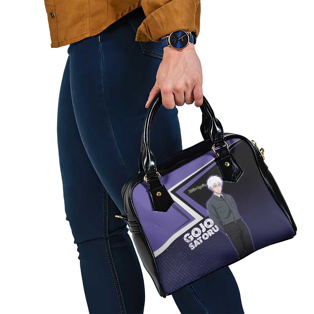 Gojo Satoru Shoulder Handbag Bold Anime Poster Style