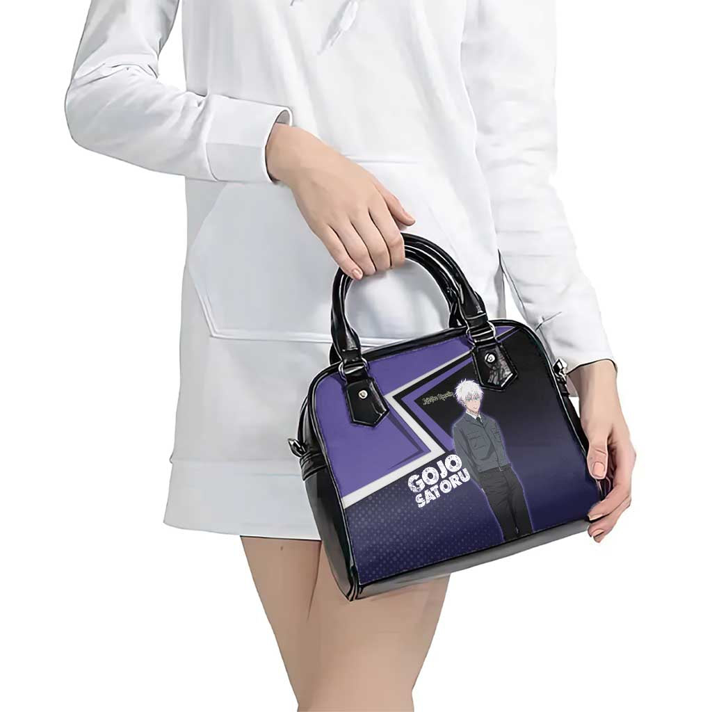 Gojo Satoru Shoulder Handbag Bold Anime Poster Style