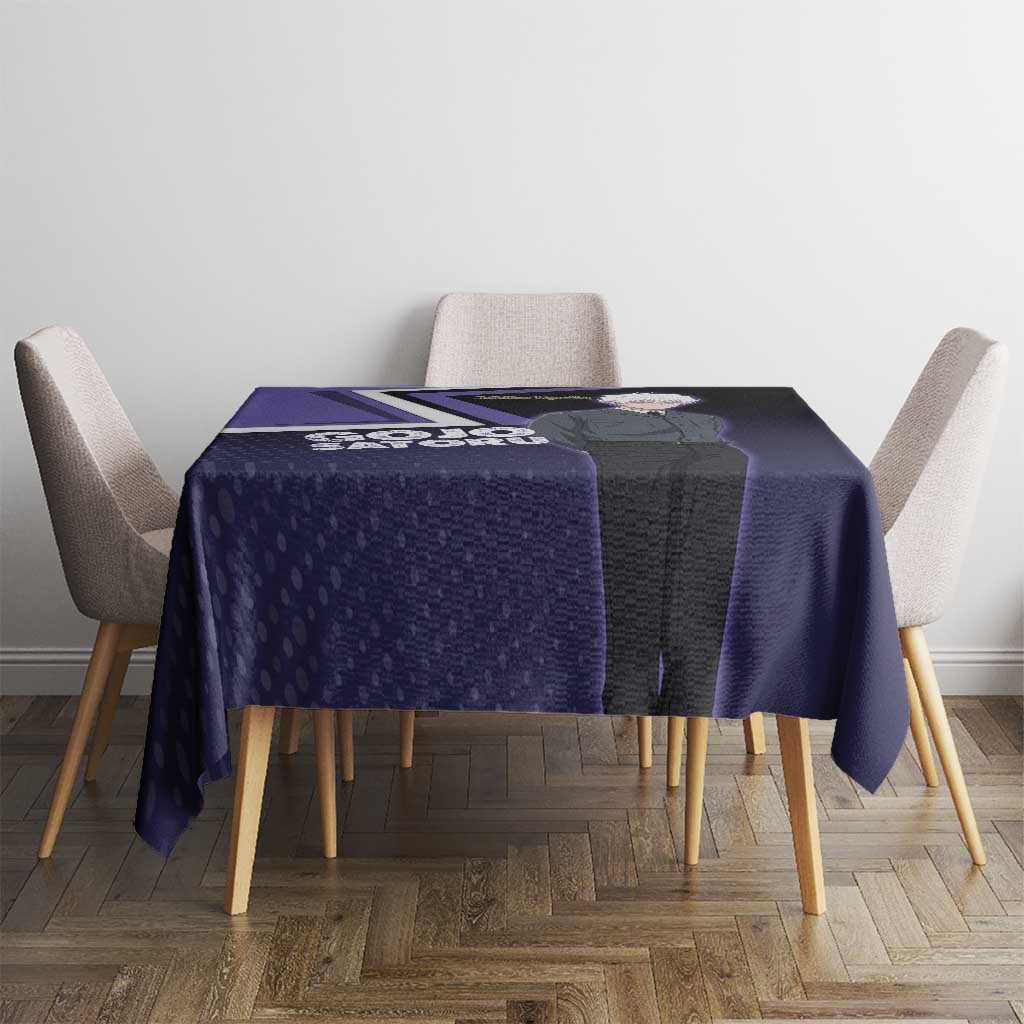 Gojo Satoru Tablecloth Bold Anime Poster Style
