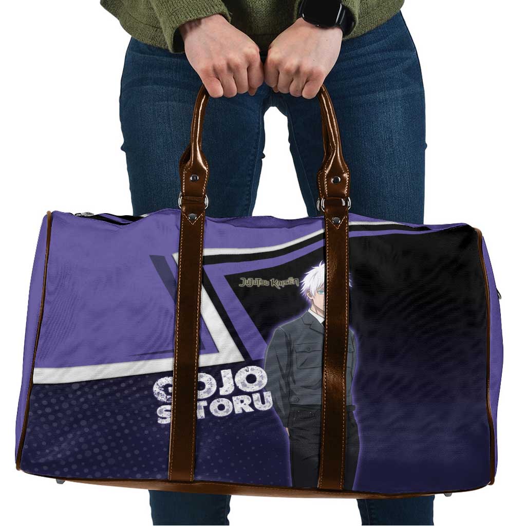 Gojo Satoru Travel Bag Bold Anime Poster Style