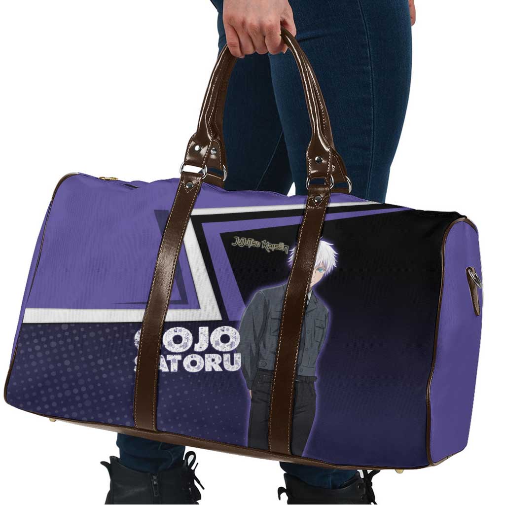 Gojo Satoru Travel Bag Bold Anime Poster Style