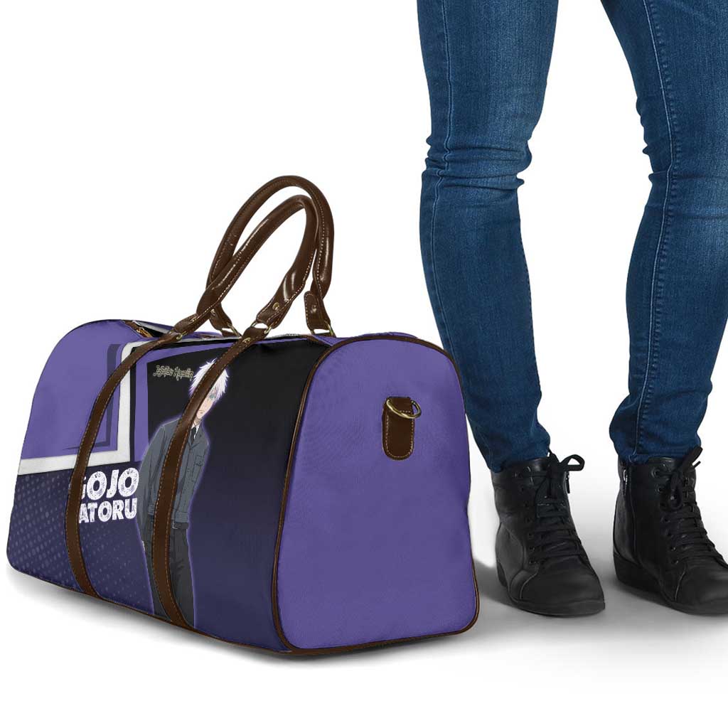 Gojo Satoru Travel Bag Bold Anime Poster Style