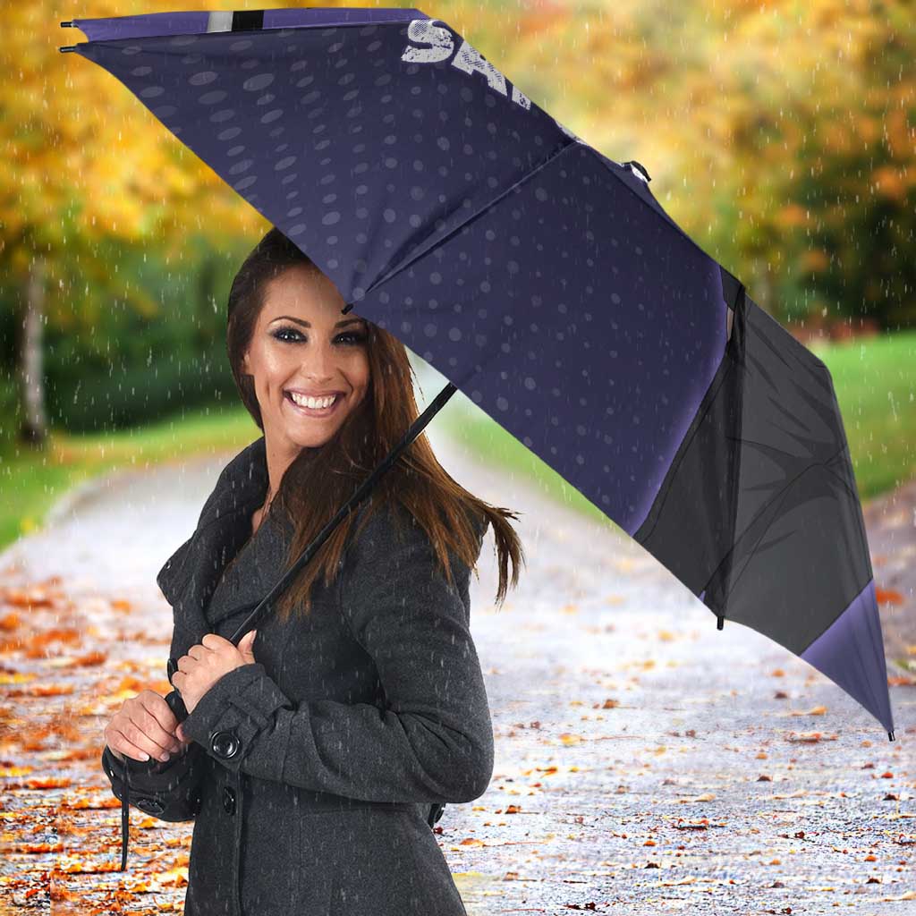 Gojo Satoru Umbrella Bold Anime Poster Style
