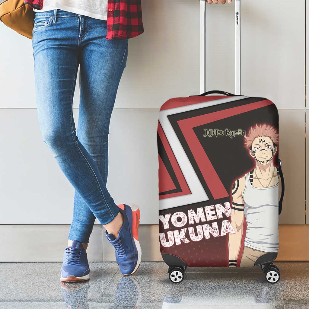 Ryomen Sukuna Luggage Cover Grunge Anime Poster Style