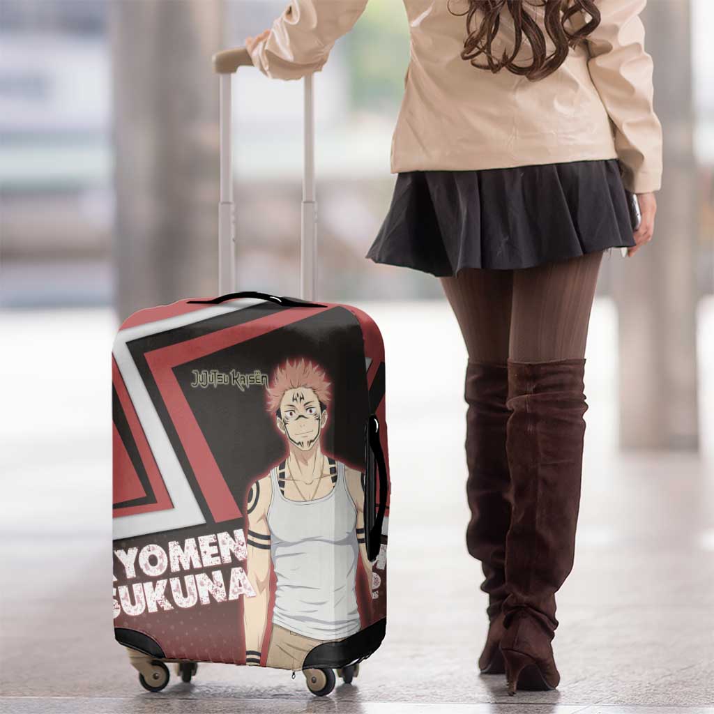 Ryomen Sukuna Luggage Cover Grunge Anime Poster Style