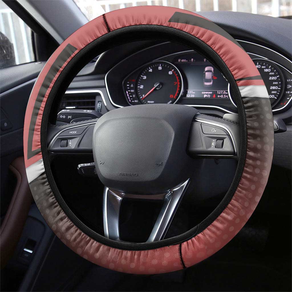 Ryomen Sukuna Steering Wheel Cover Grunge Anime Poster Style