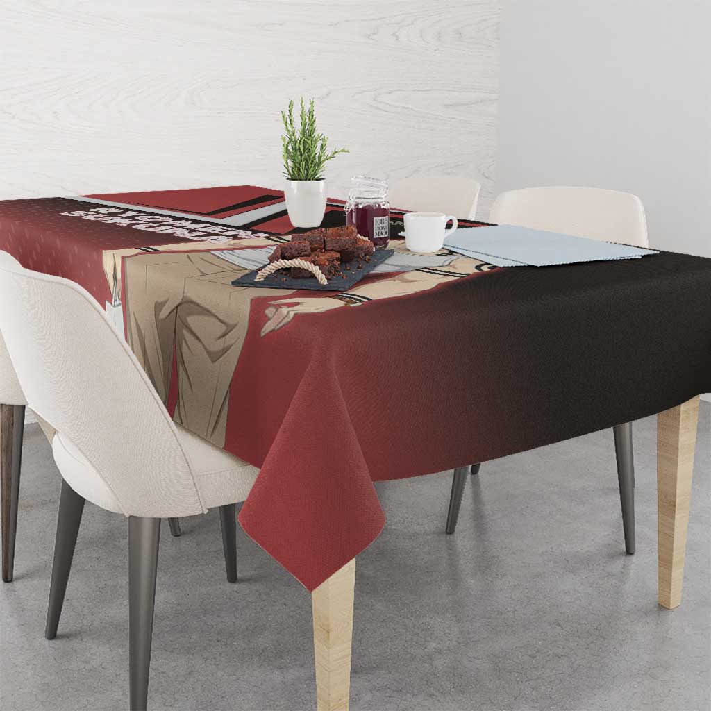 Ryomen Sukuna Tablecloth Grunge Anime Poster Style