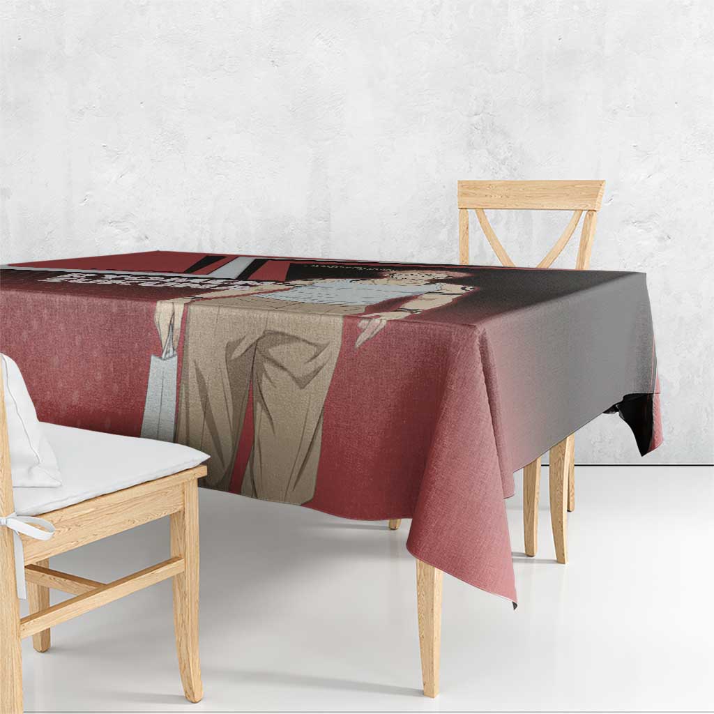 Ryomen Sukuna Tablecloth Grunge Anime Poster Style