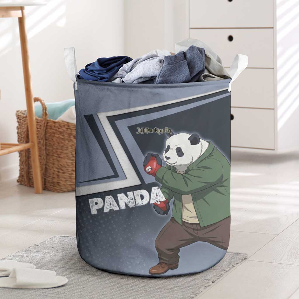 Panda Laundry Basket Urban Anime Combat Style