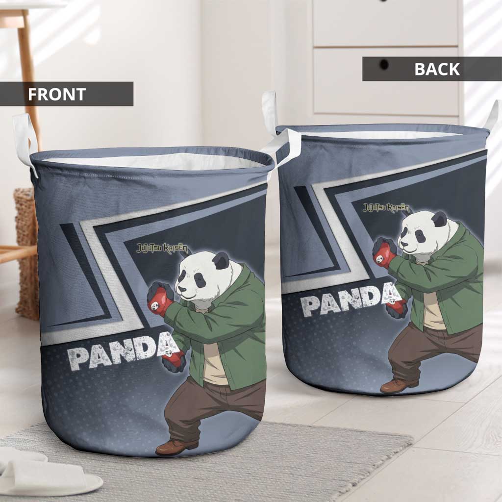 Panda Laundry Basket Urban Anime Combat Style