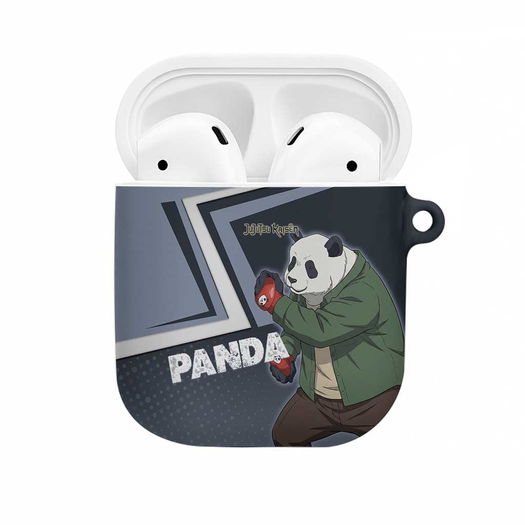 Panda AirPods Case Urban Anime Combat Style