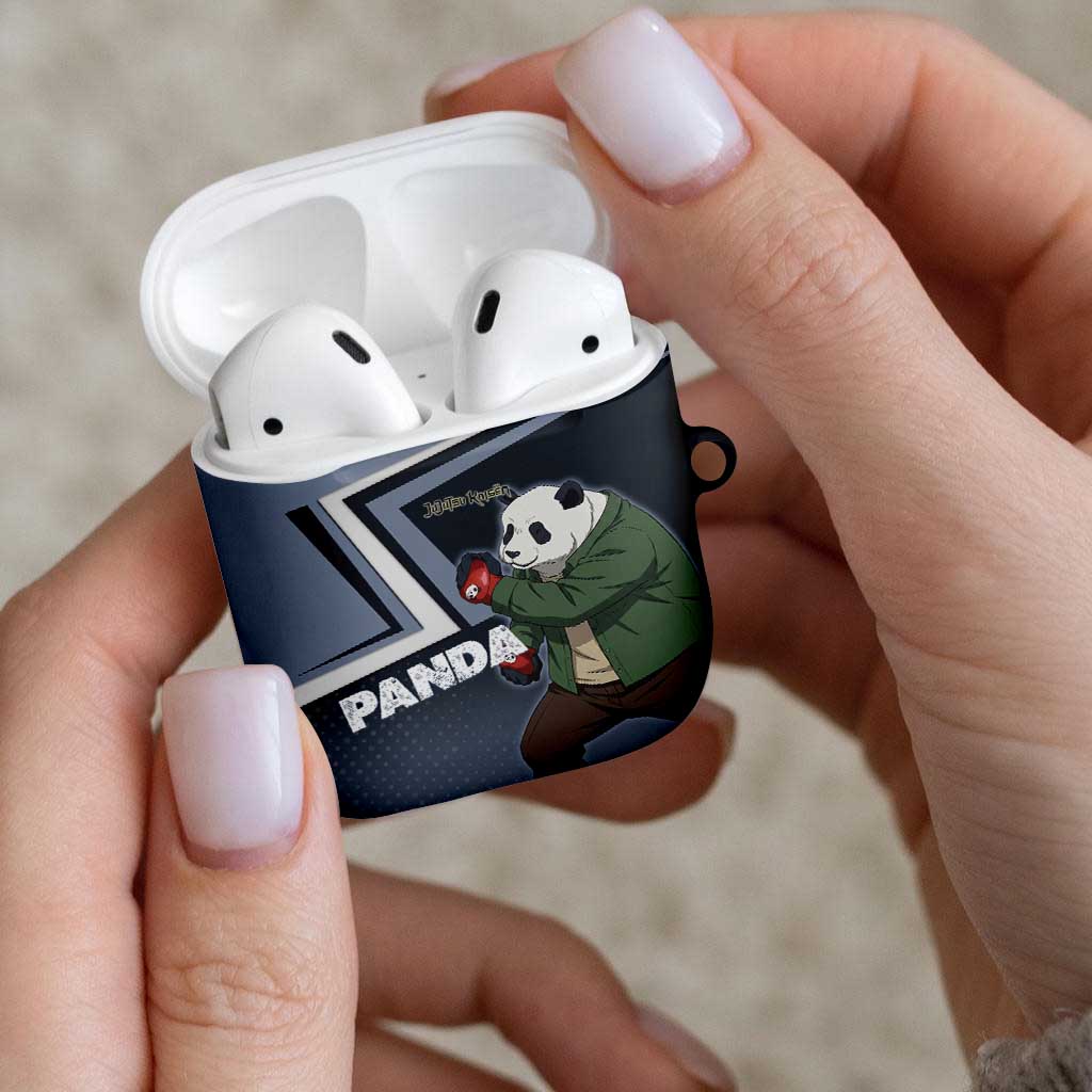 Panda AirPods Case Urban Anime Combat Style