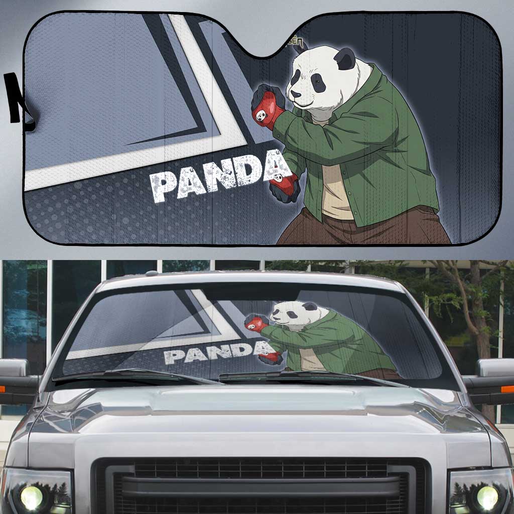 Panda Auto Sun Shade Urban Anime Combat Style