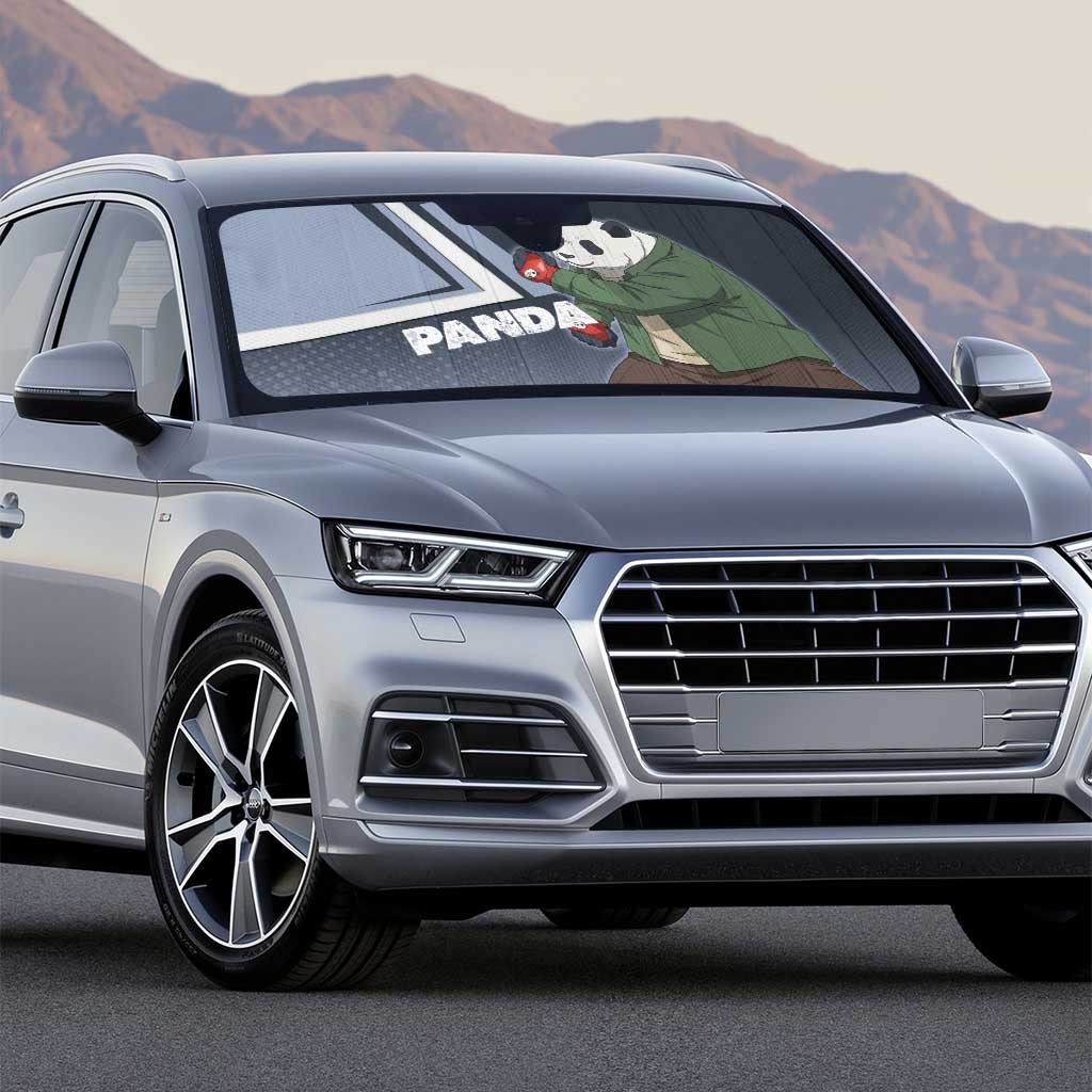 Panda Auto Sun Shade Urban Anime Combat Style