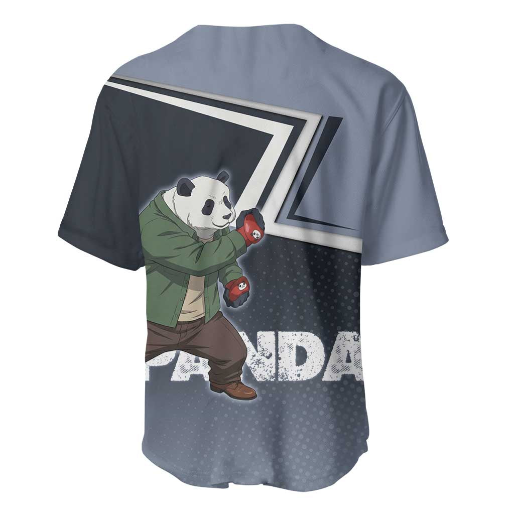 Panda Baseball Jersey Urban Anime Combat Style