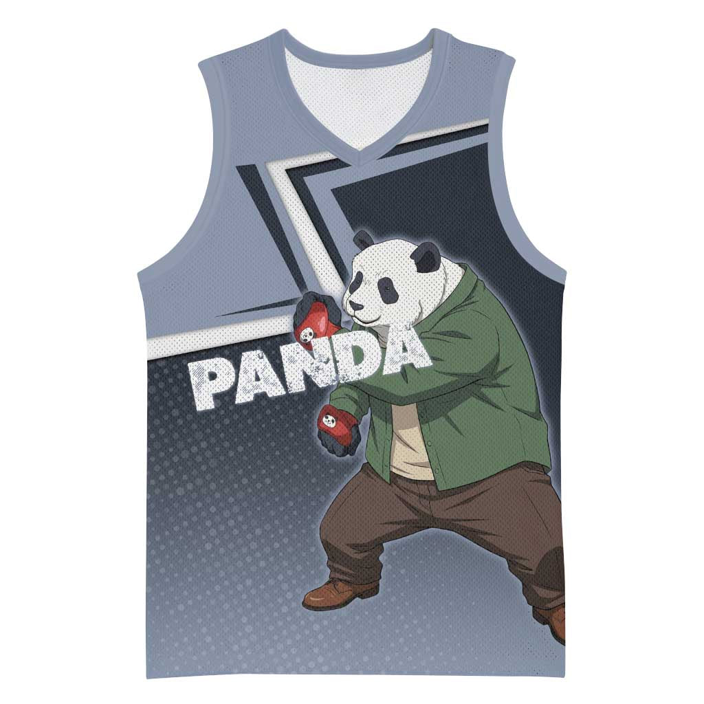 Panda Basketball Jersey Urban Anime Combat Style