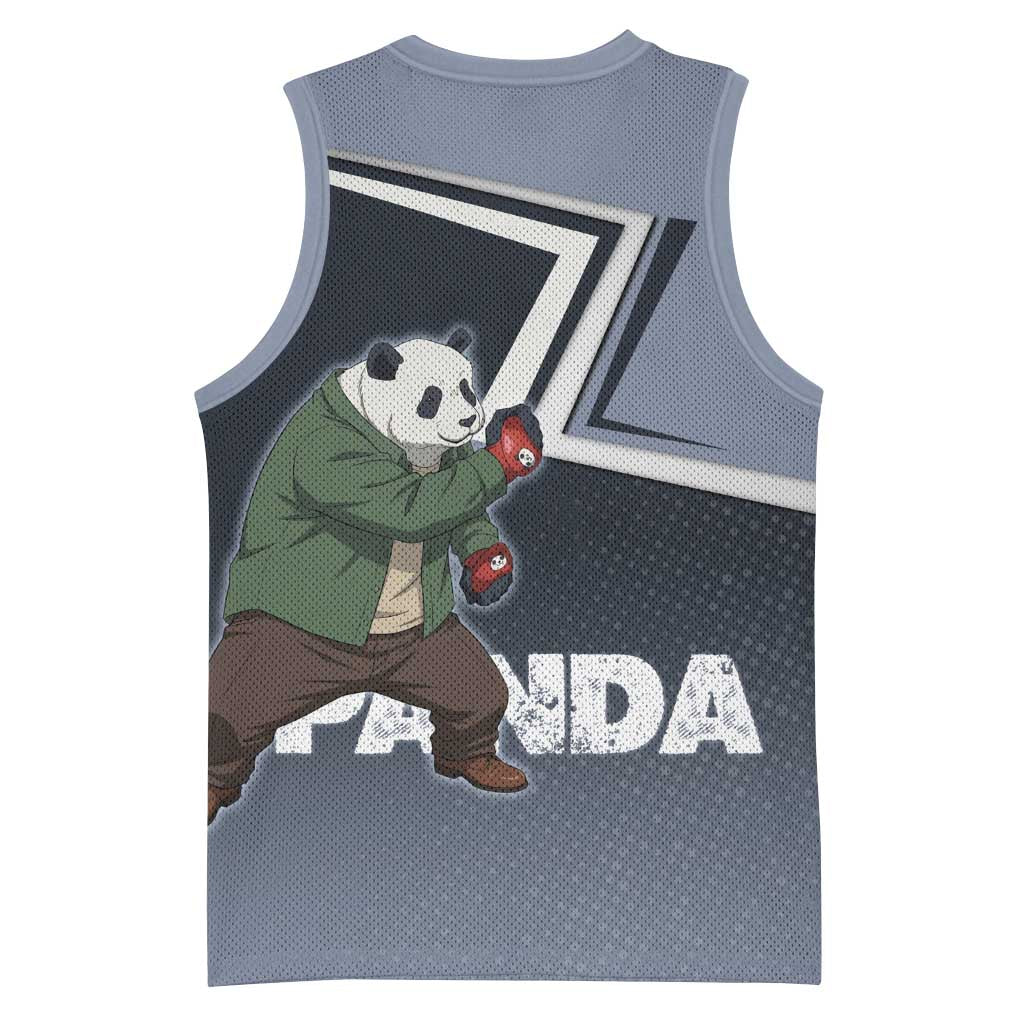 Panda Basketball Jersey Urban Anime Combat Style