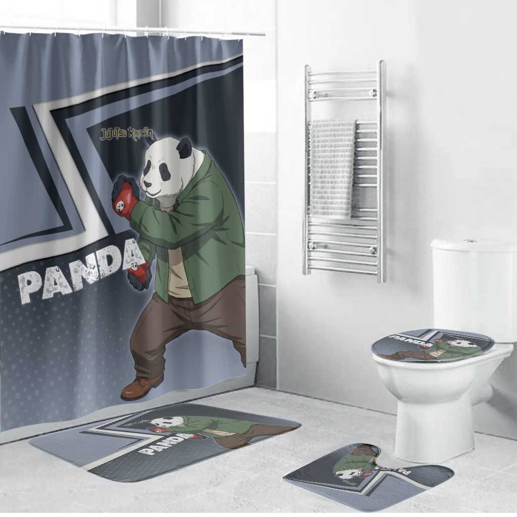 Panda Bathroom Set Urban Anime Combat Style