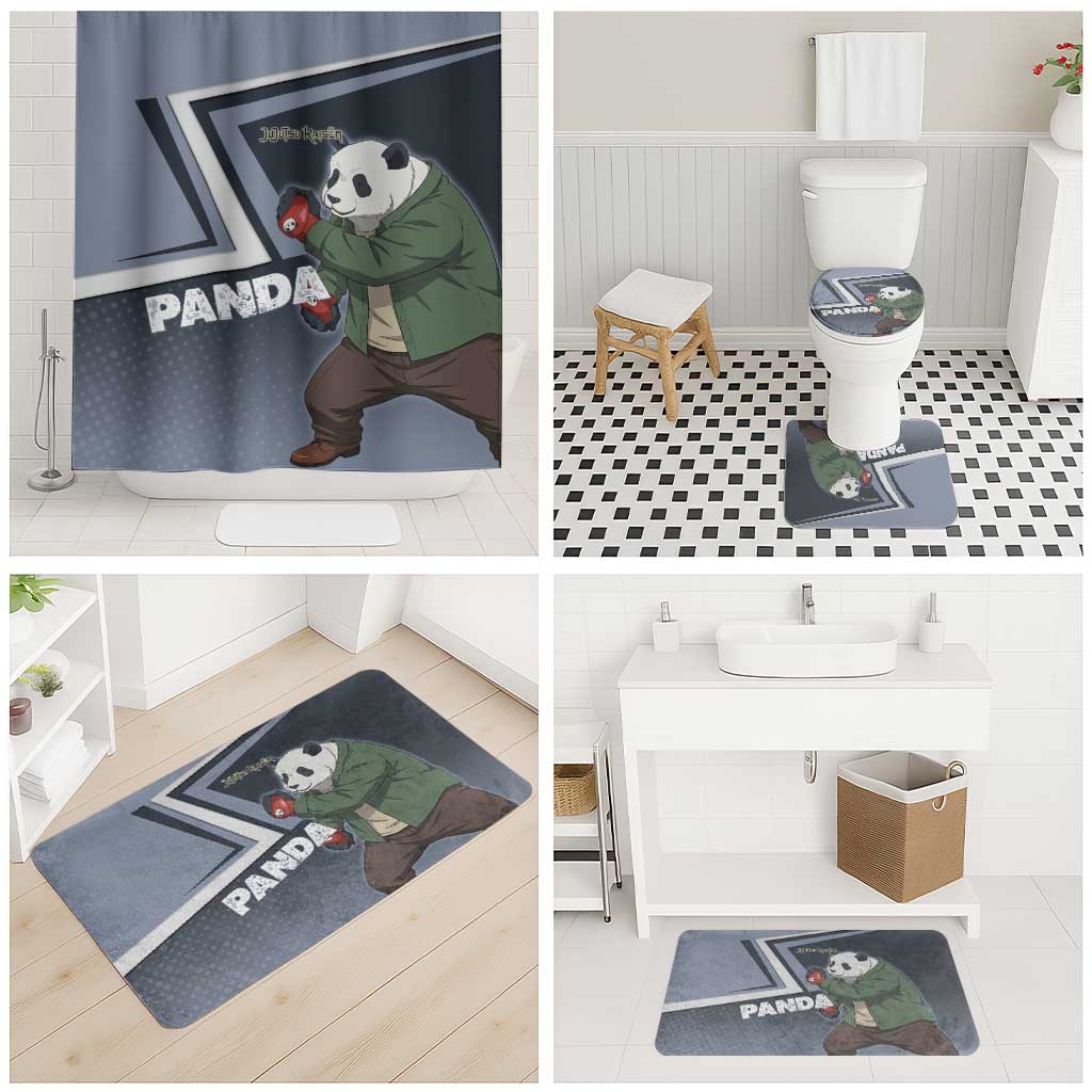 Panda Bathroom Set Urban Anime Combat Style