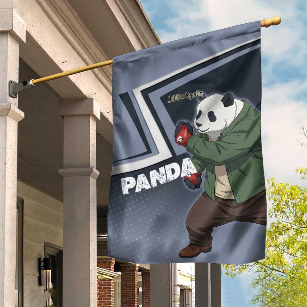 Panda Garden Flag Urban Anime Combat Style