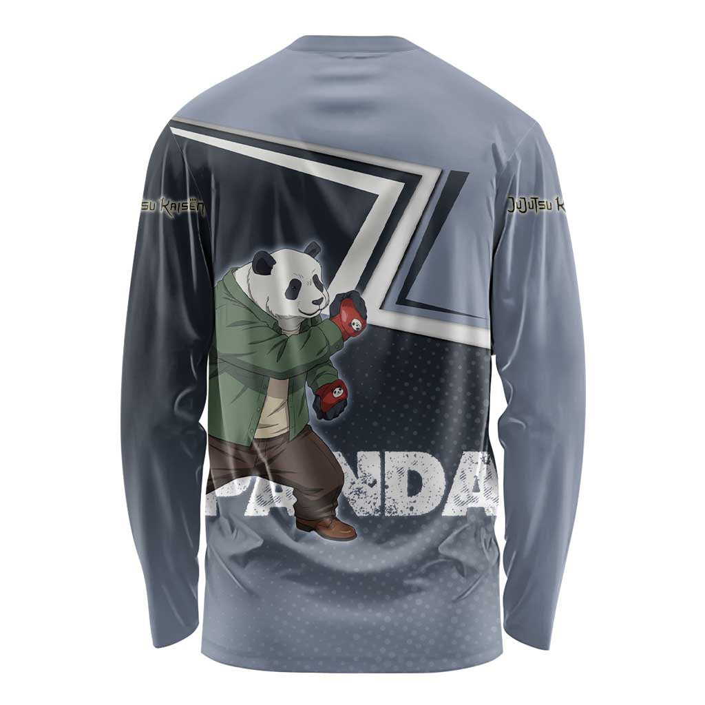 Panda Long Sleeve Shirt Urban Anime Combat Style