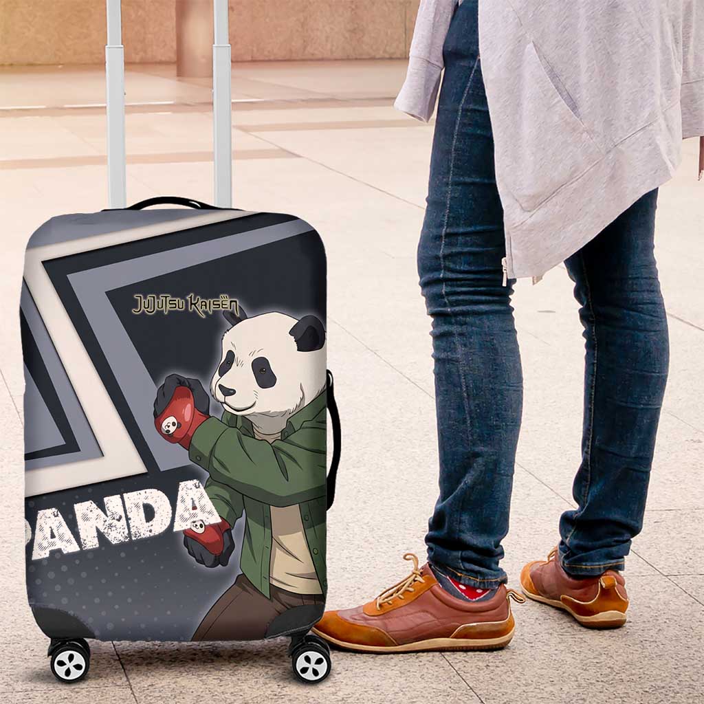 Panda Luggage Cover Urban Anime Combat Style
