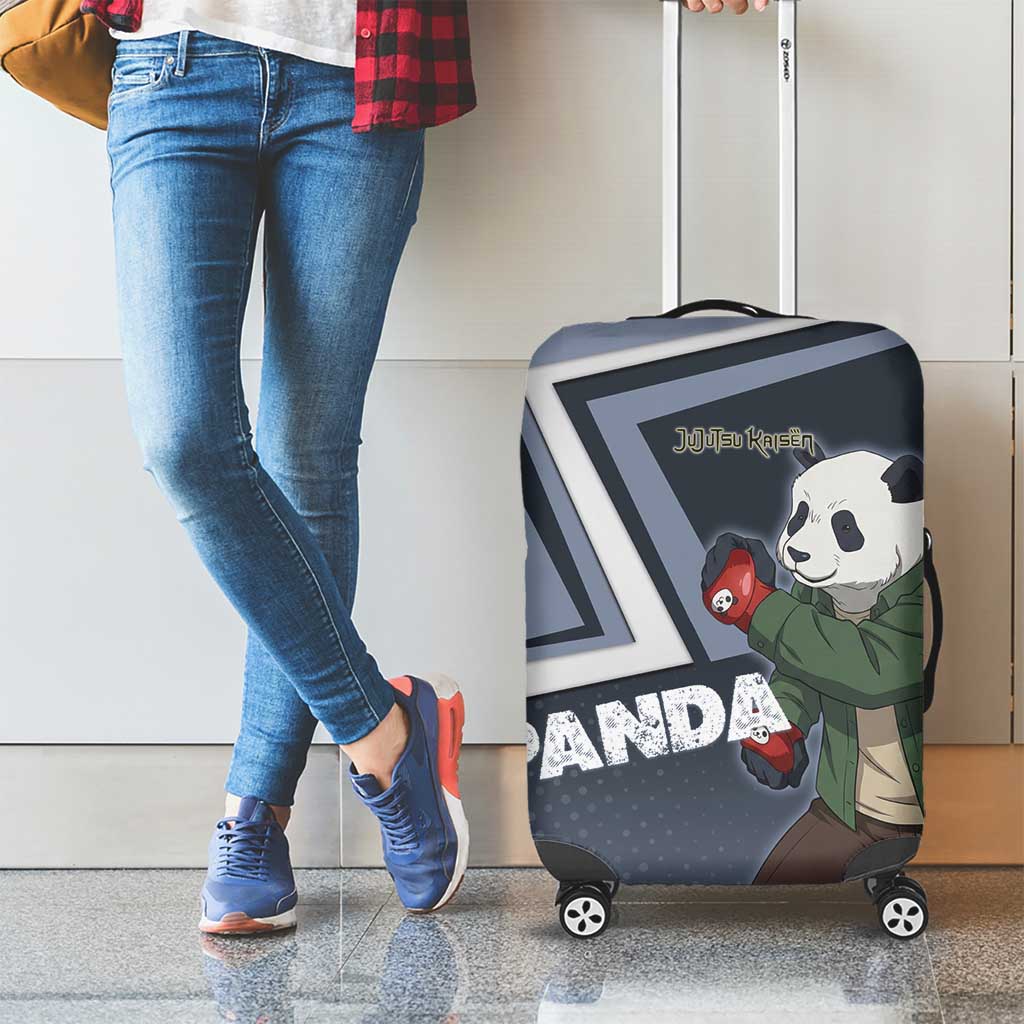 Panda Luggage Cover Urban Anime Combat Style