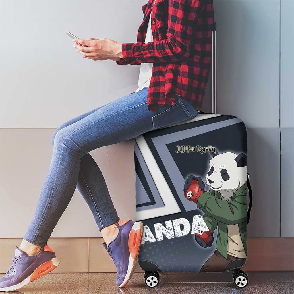 Panda Luggage Cover Urban Anime Combat Style