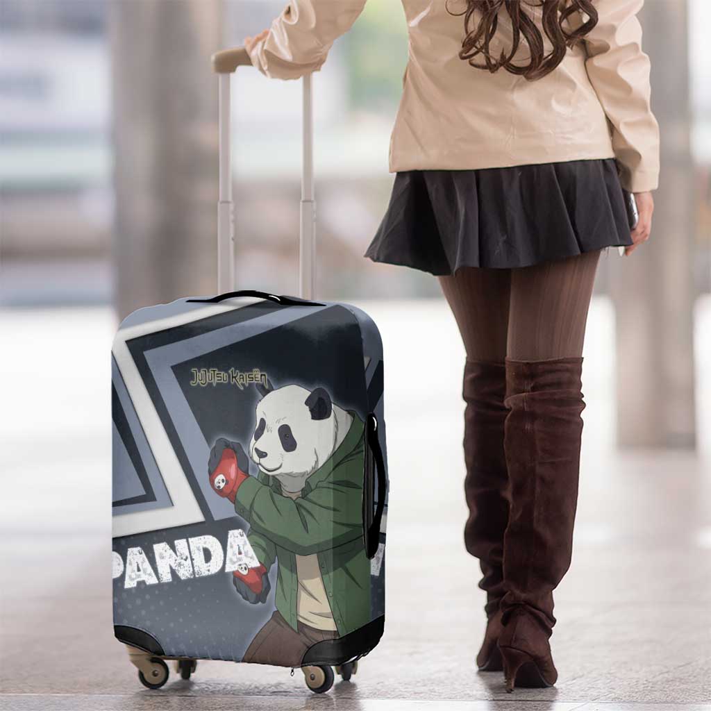 Panda Luggage Cover Urban Anime Combat Style