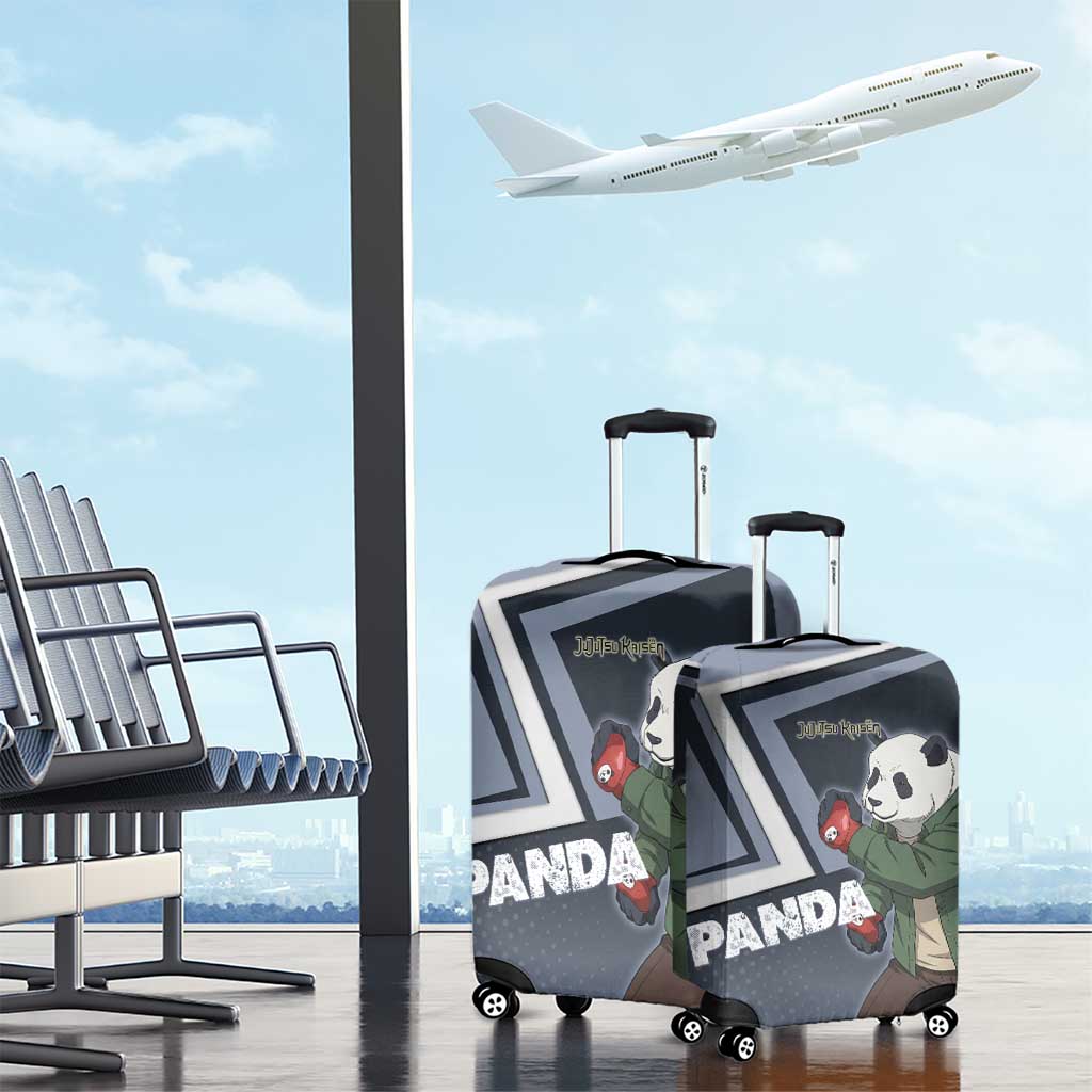 Panda Luggage Cover Urban Anime Combat Style