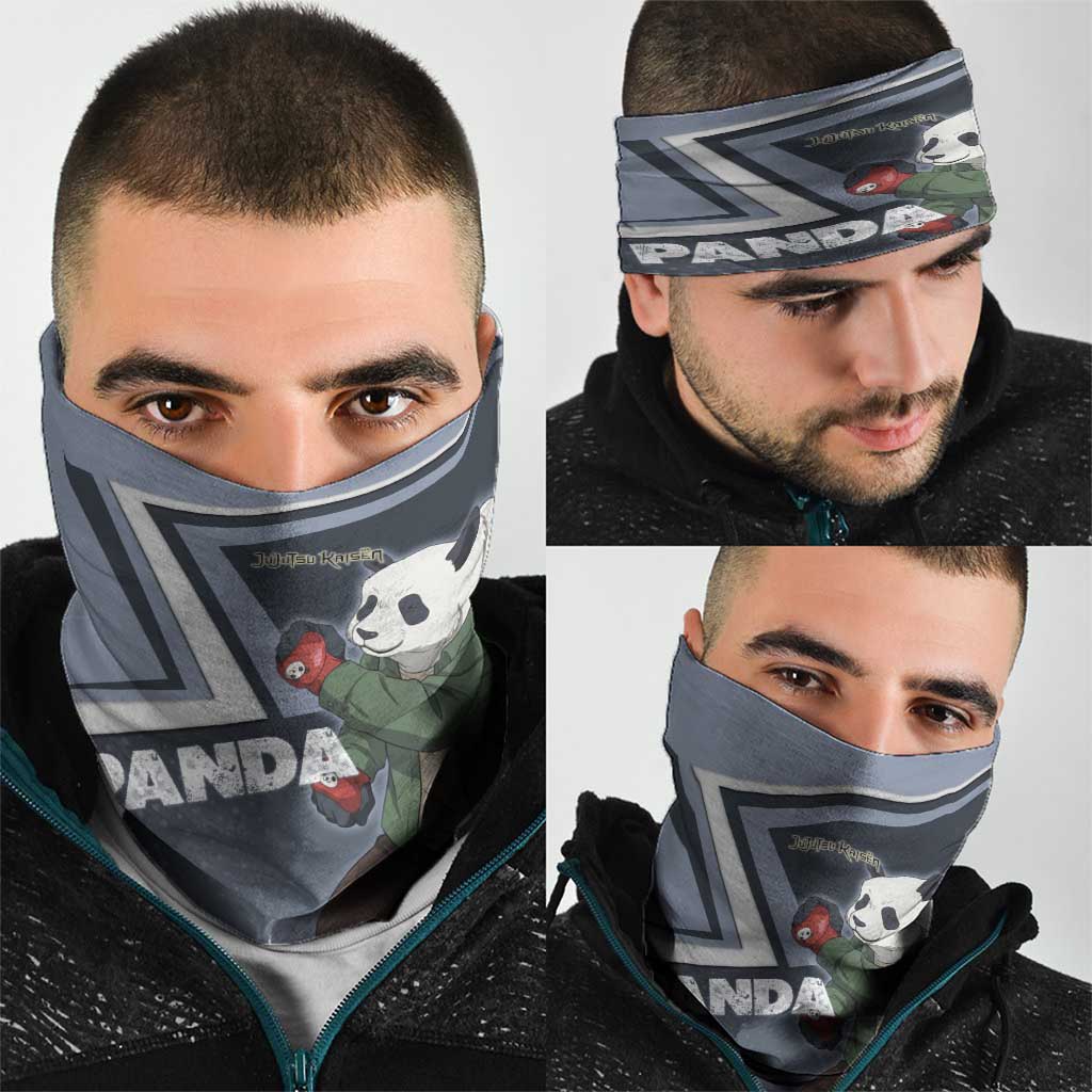 Panda Neck Gaiter Urban Anime Combat Style