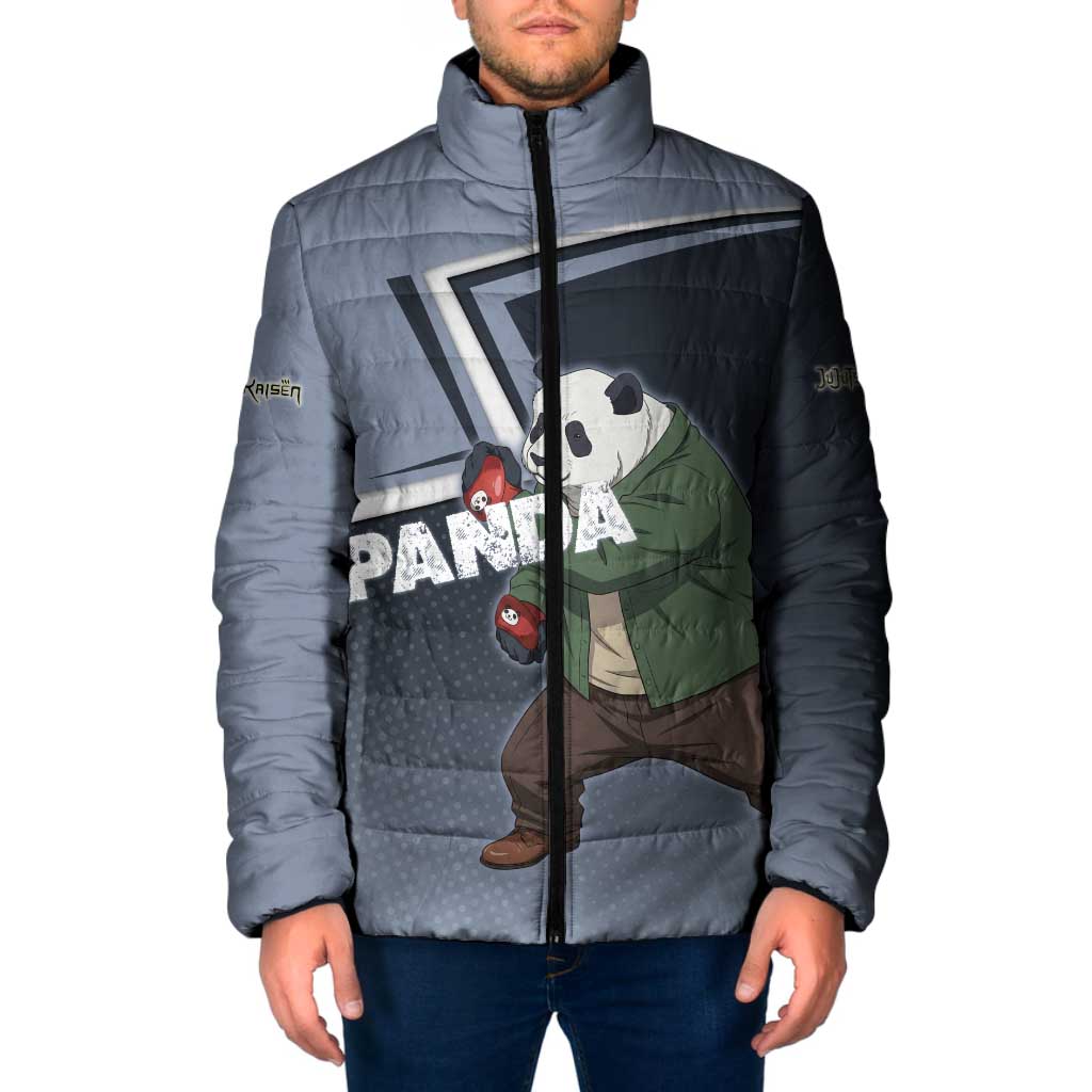 Panda Padded Jacket Urban Anime Combat Style