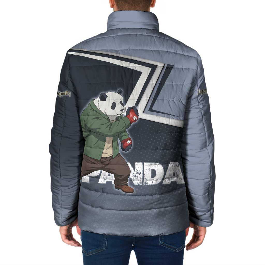 Panda Padded Jacket Urban Anime Combat Style