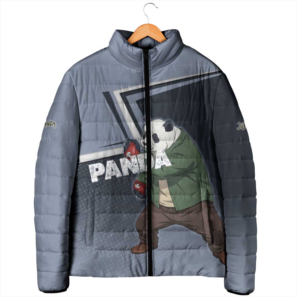 Panda Padded Jacket Urban Anime Combat Style
