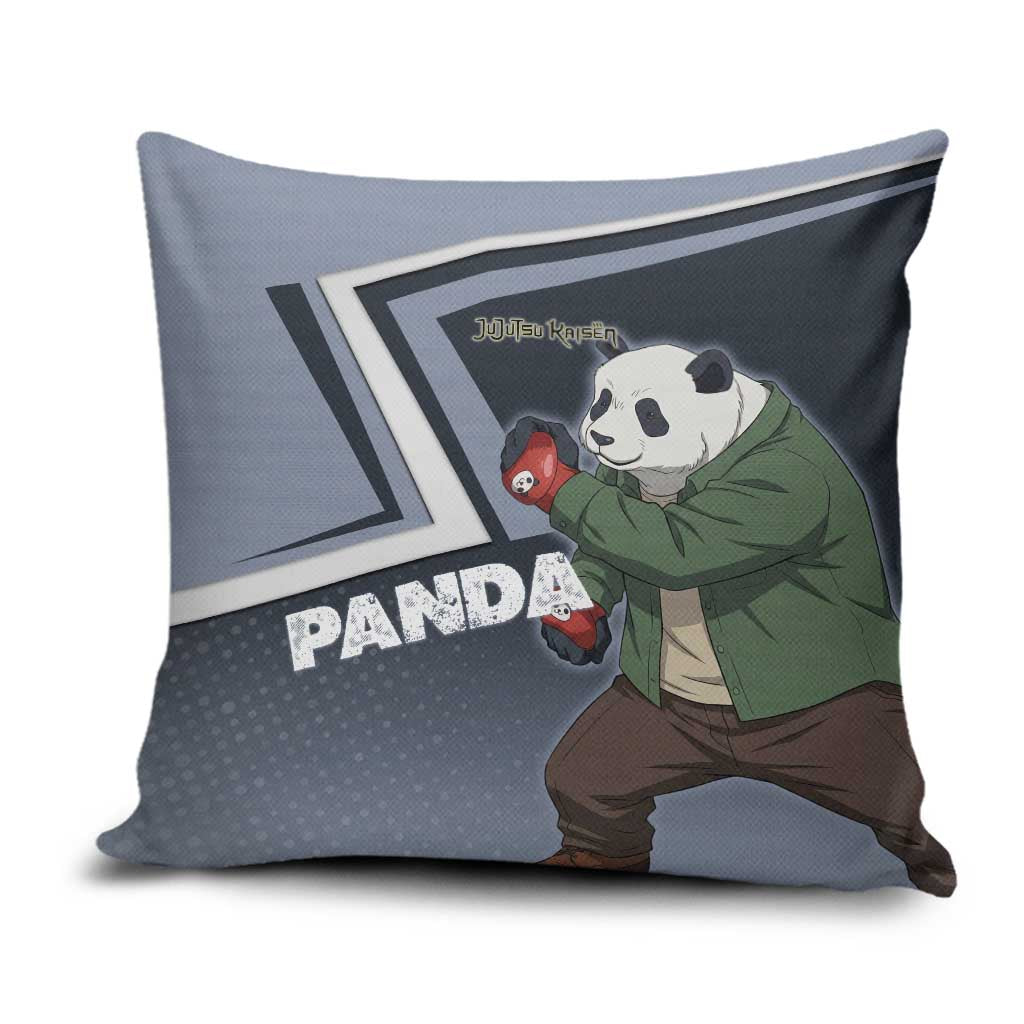 Panda Pillow Cover Urban Anime Combat Style