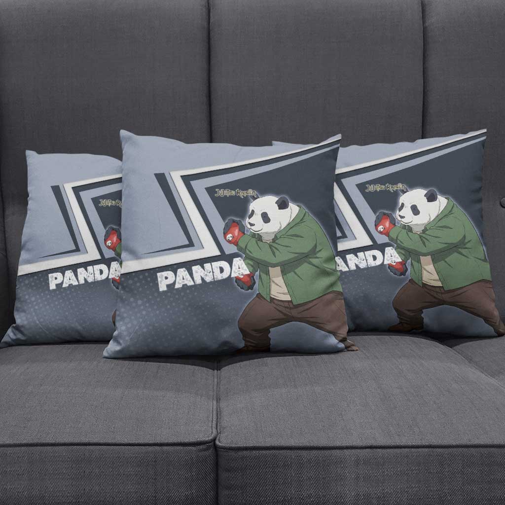 Panda Pillow Cover Urban Anime Combat Style