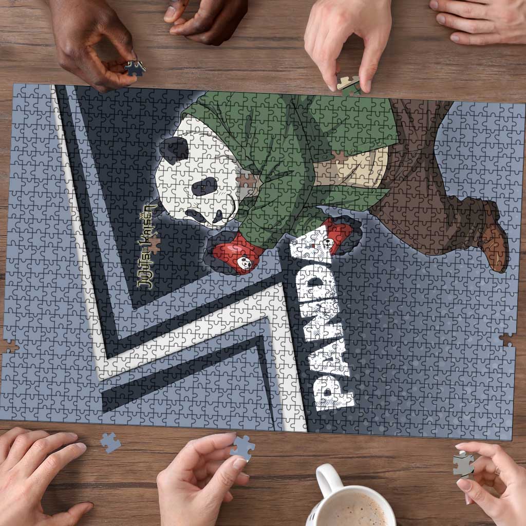 Panda Puzzle Urban Anime Combat Style