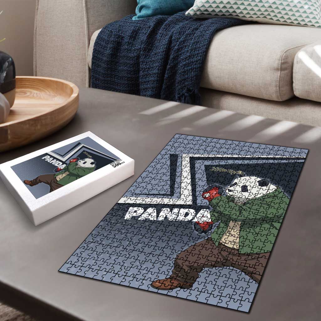 Panda Puzzle Urban Anime Combat Style